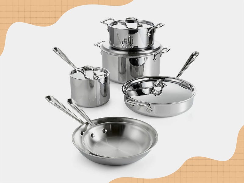 All-Clad D3 Stainless Steel Cookware Set