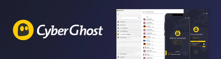 CyberGhost – good USA VPN with exciting features