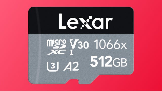 Lexar Professional 1066x microSDXC card