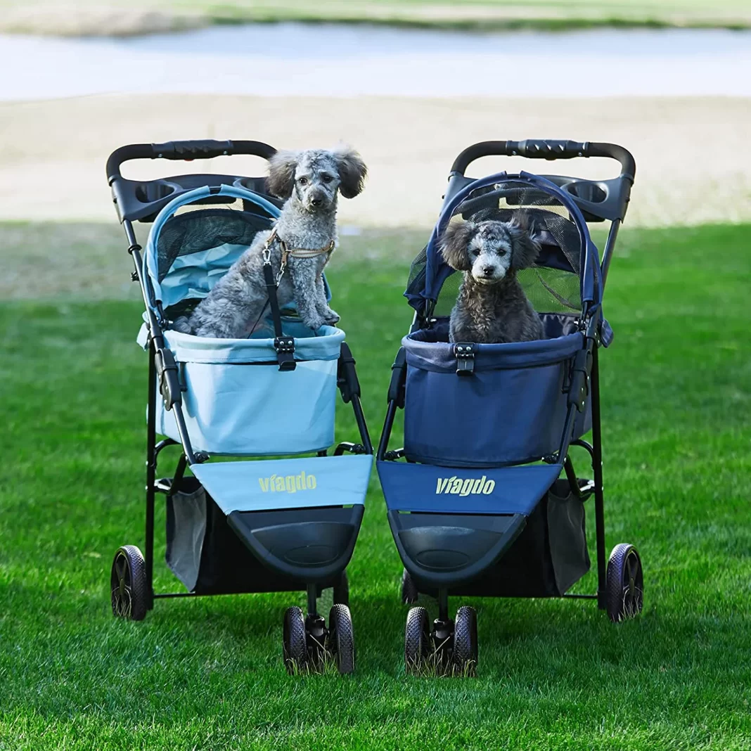 Vivo Three Wheel Pet Stroller price