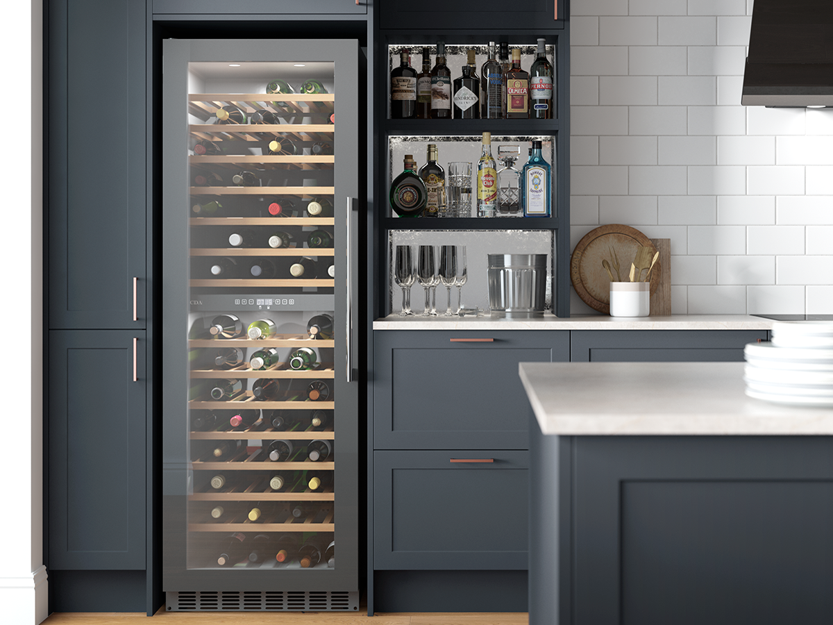wine fridge features