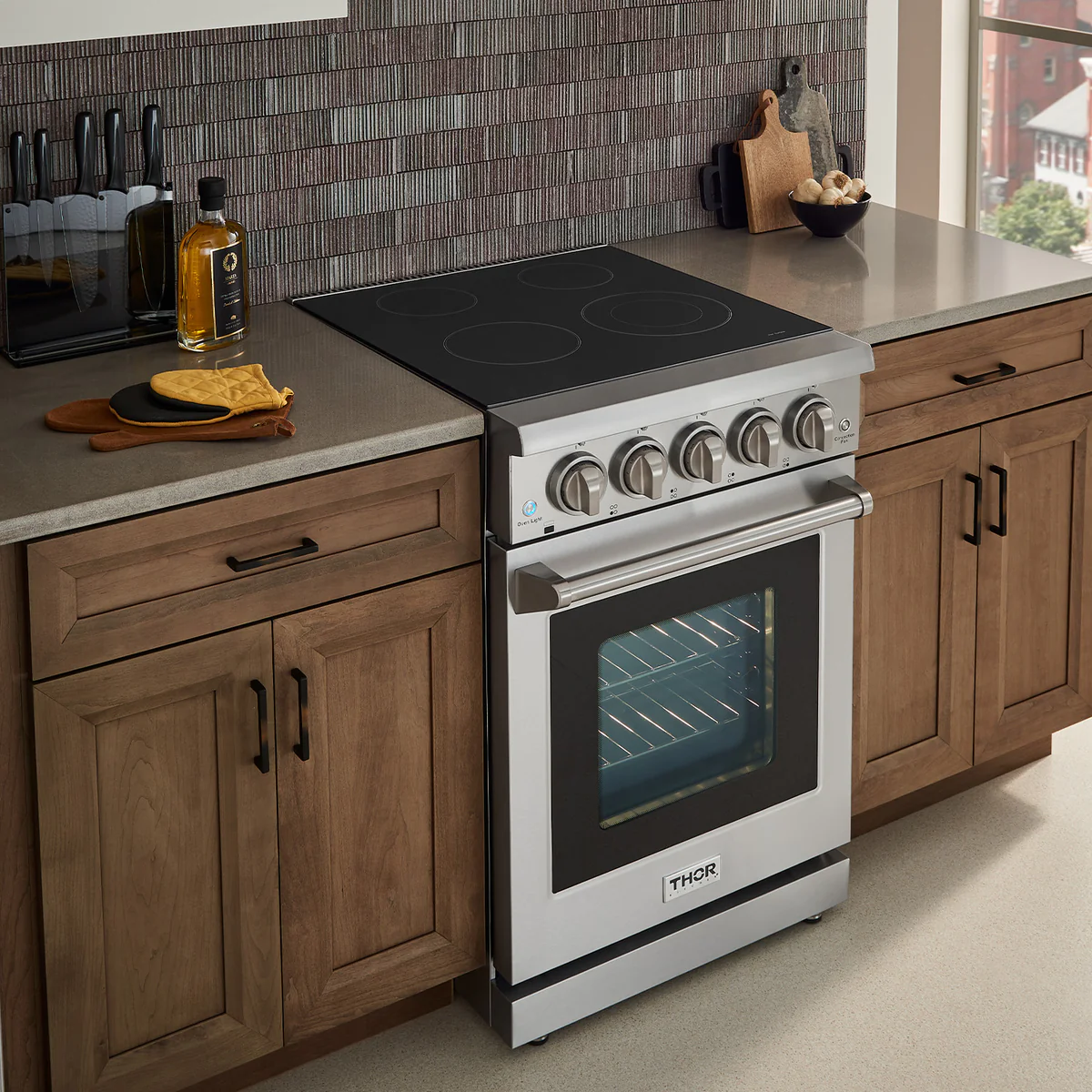 electric range features