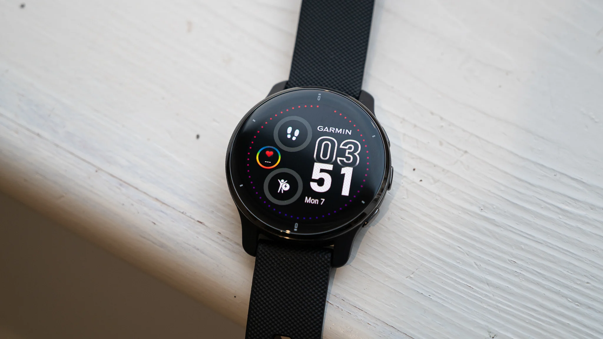 Smartwatch with GPS and Android made by Garmin