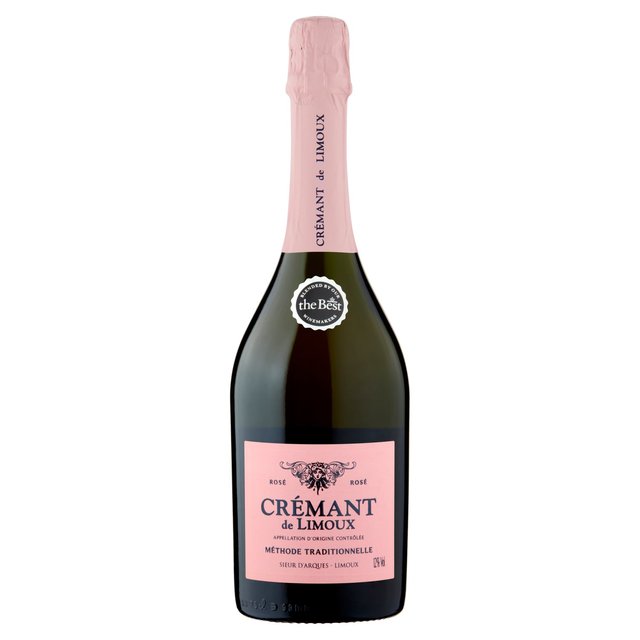 The Best Crémant De Limoux Rosé from Morrisons in Languedoc-Roussillon, France, NV