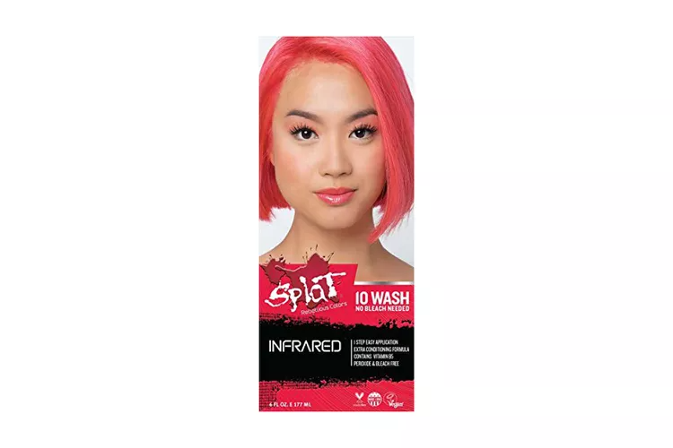 4. Splat 1 Wash Temporary Hair Dye - Blue Blast - wide 5